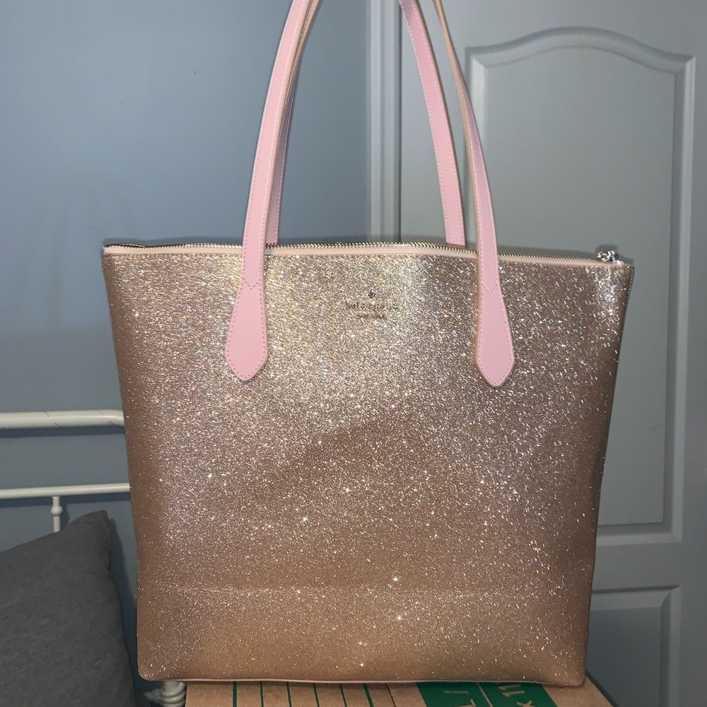 Rose Gold Kate Spade Tote